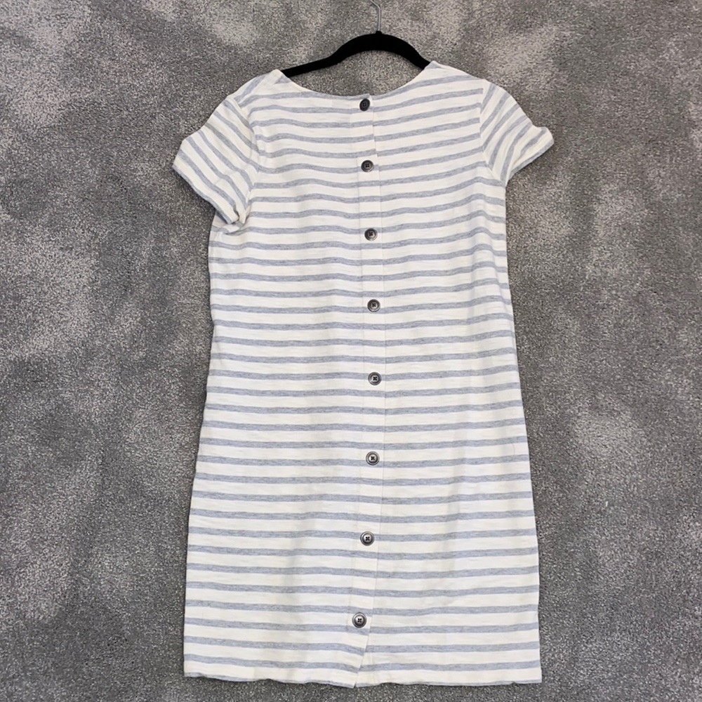 Madewell button down dress with pocket